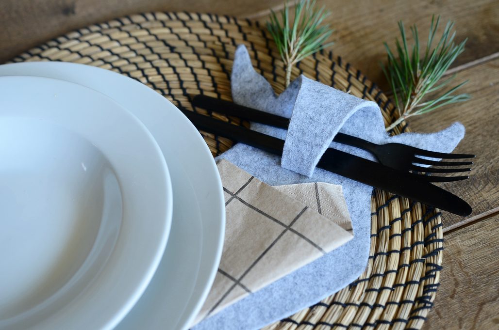 Návod na výrobu kapsy na příbory - sobík