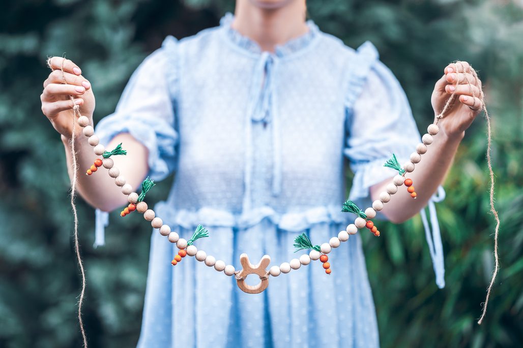 Návod na výrobu mrkvičkové girlandy