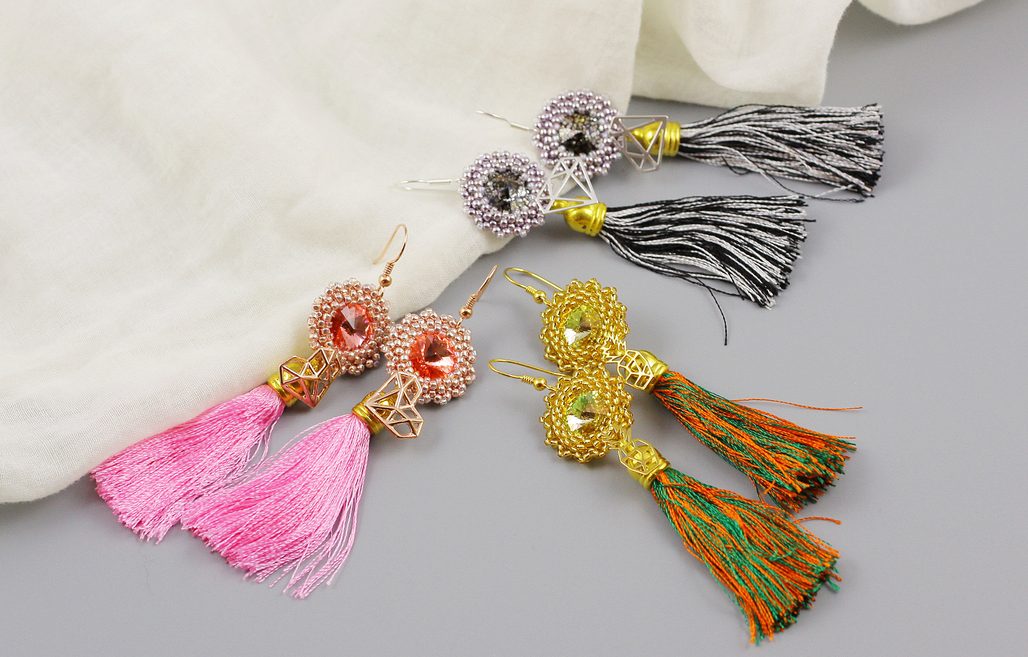 Návod na výrobu náušnic Jungle