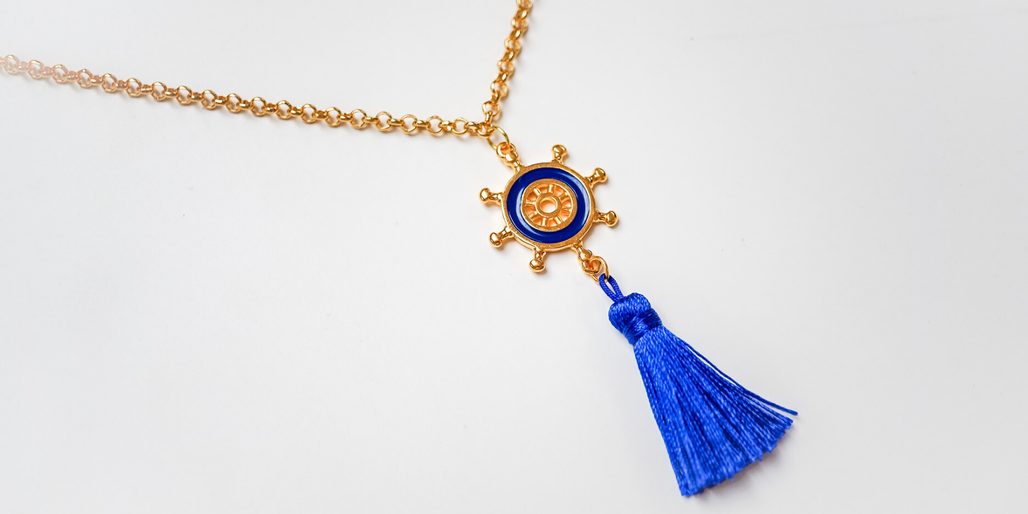 Návod na výrobu náhrdelníku s kormidlem