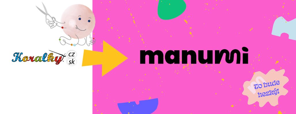 Korálky.sk sa mení na Manumi
