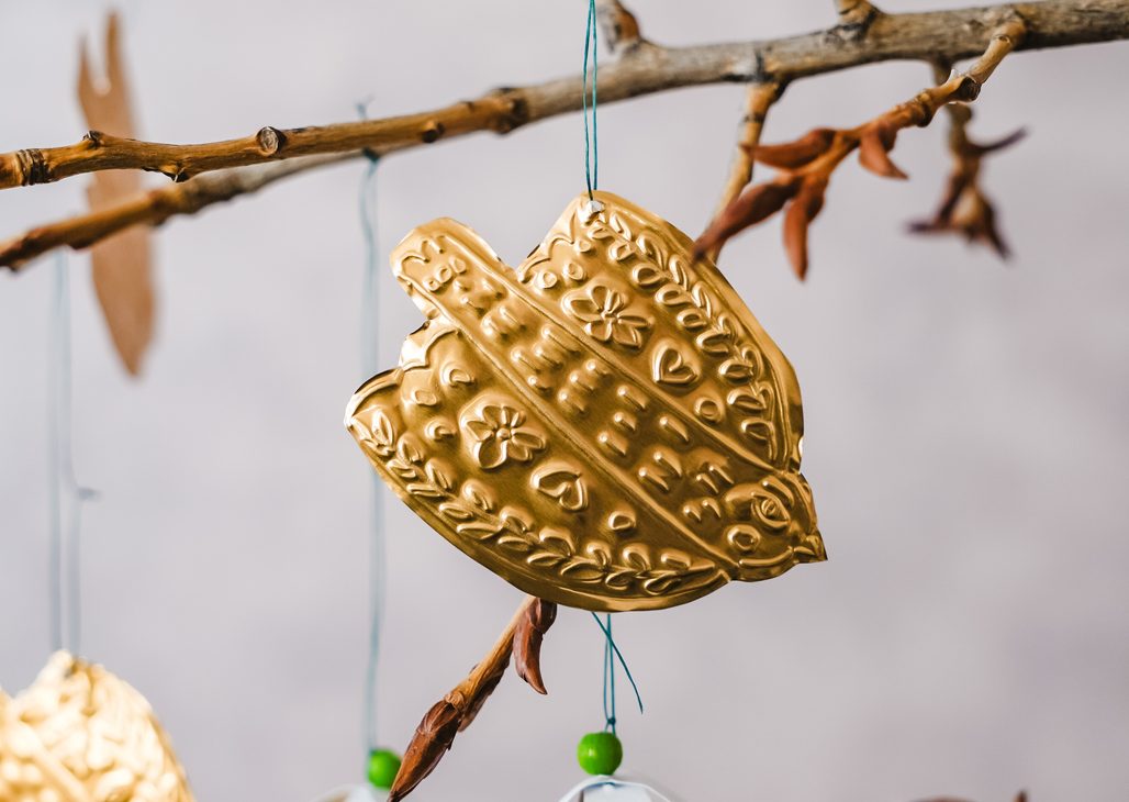 Návod na výrobu embosovaného ptáčka z hliníkové fólie