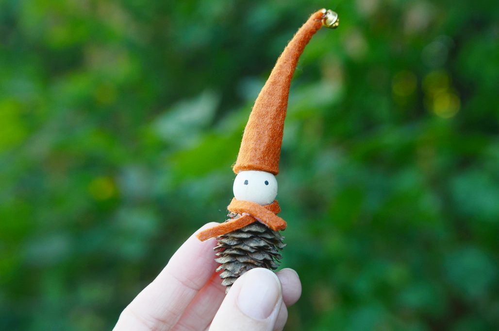 Návod na výrobu podzimních skřítů Modřínků