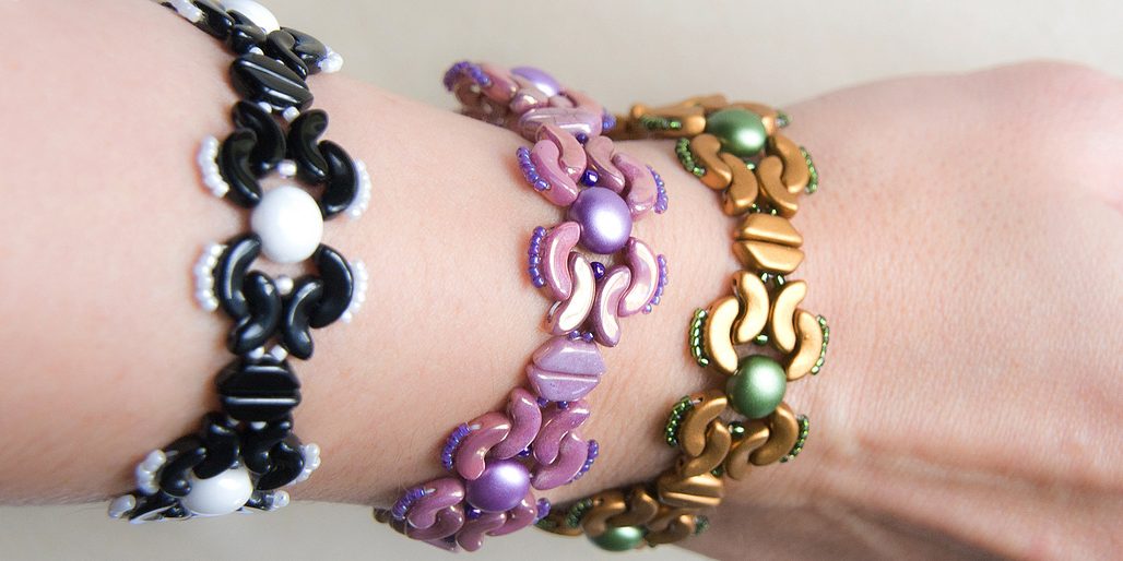 Návod na výrobu orientálního náramku z korálků Les perles par Puca®