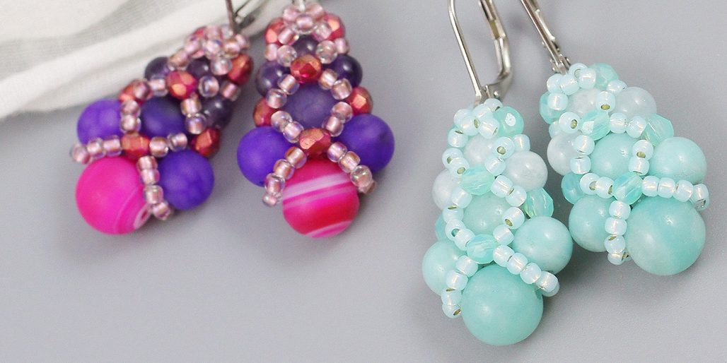 Návod na výrobu náušnic Sephera s minerály