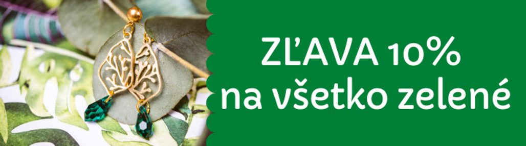 Zľava 10 % na všetko zelené