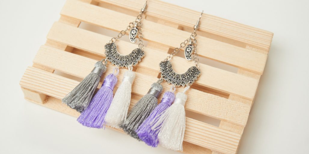 Návod na výrobu boho náušnic 15