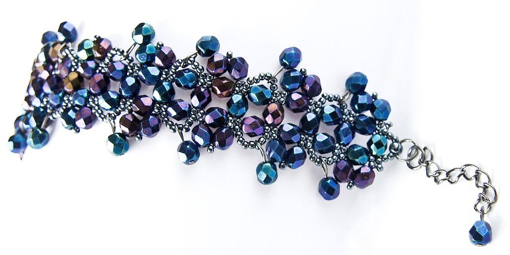 Návod na výrobu náramku Iris