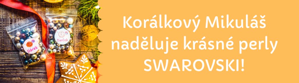 Mikulášská nadílka: perly SWAROVSKI jako dárek!