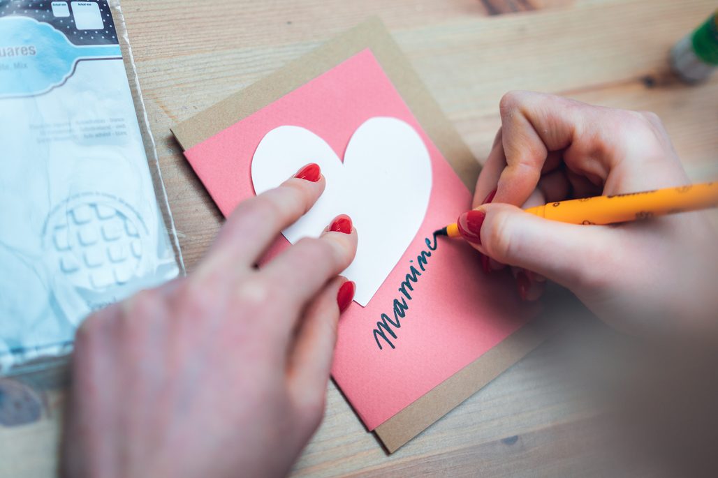 Návod na výrobu přáníčka pro maminku