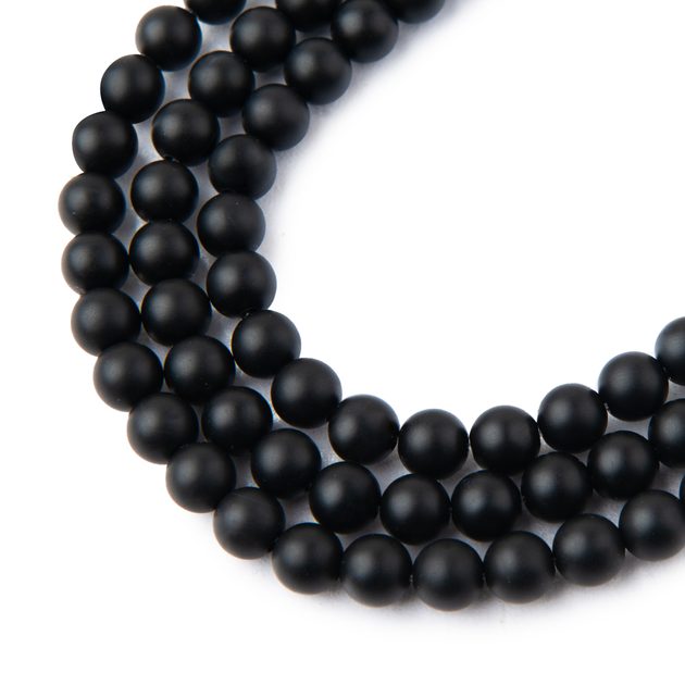 Onyx beads matte 6mm | Manumi.eu