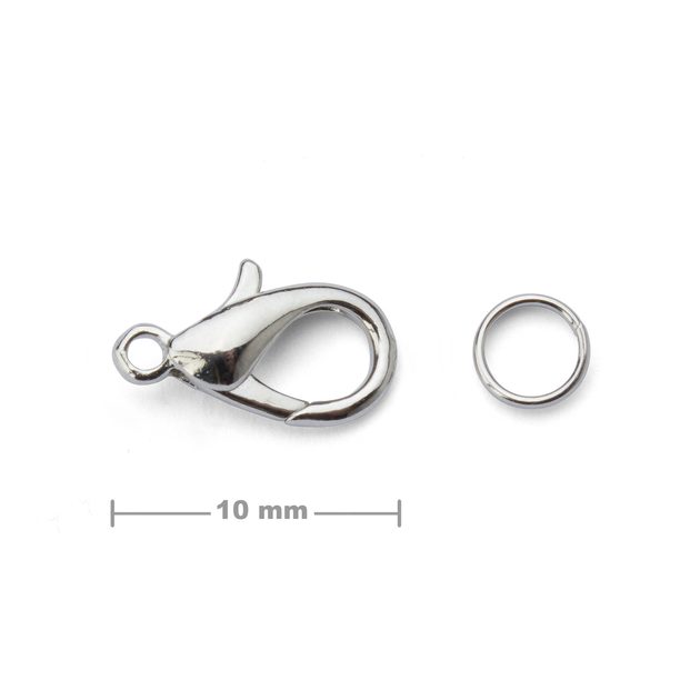 Platinum lobster hotsell clasp