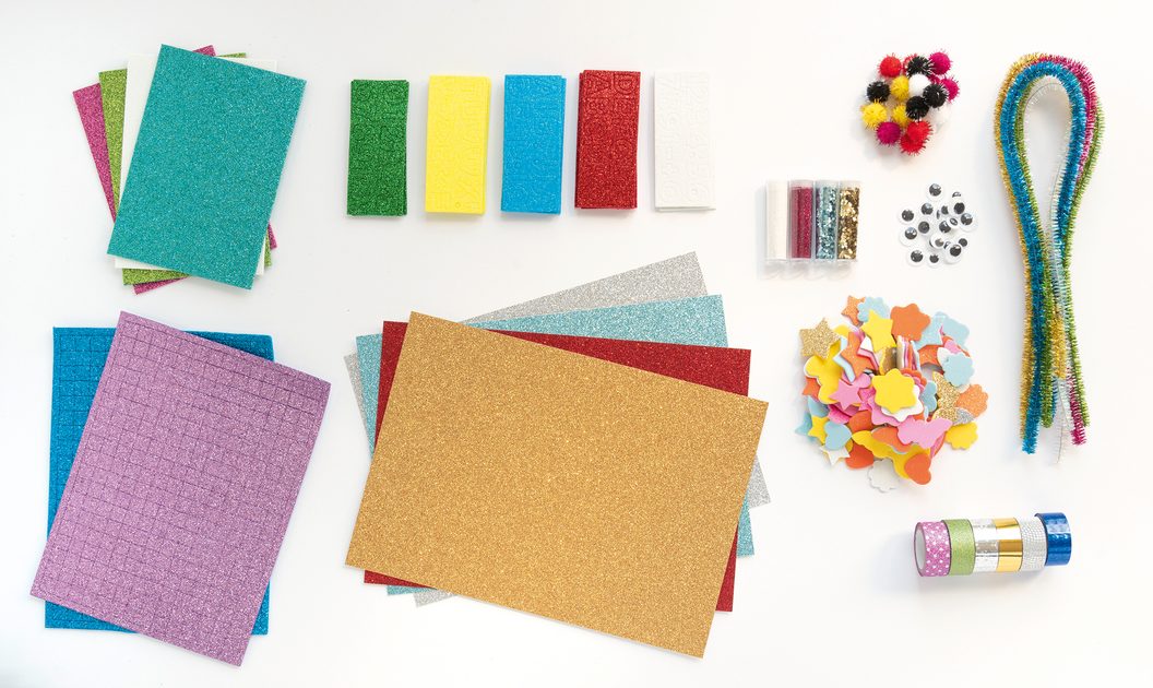Creative crafting set with glitter Manumi.eu