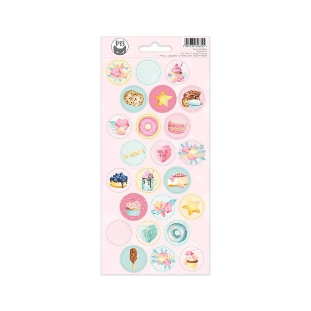 Stickers Sugar and Spice 24pcs Manumi.eu
