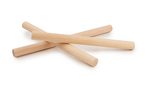 Wooden rods for macramé