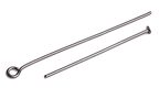 Stainless steel eyepins and headpins