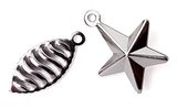 Stainless steel charms and pendants