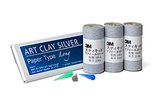 Components and crystals for metal clay
