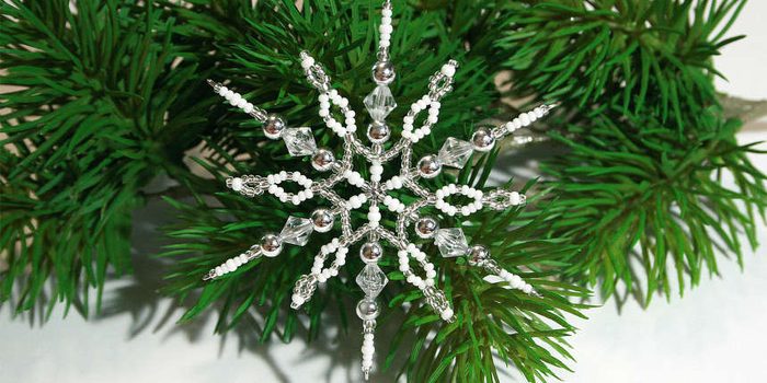 Návod na výrobu sněhové vločky