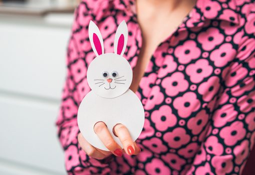 Návod na výrobu zajíčka z papíru