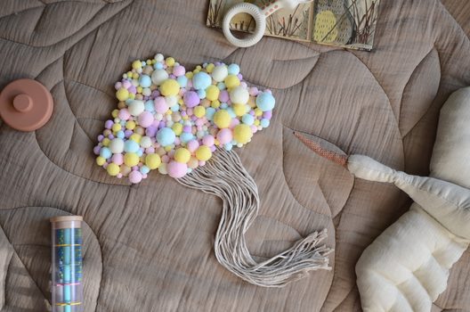 Návod na výrobu pastelové duhy