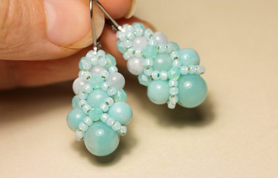 Návod na výrobu náušnic Sephera s minerály