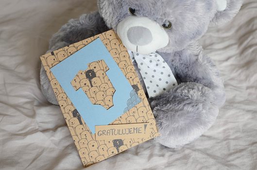 Návod na výrobu přání k narození miminka