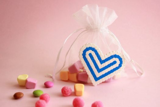 Návod na výrobu srdíčka ze zažehlovacích korálků