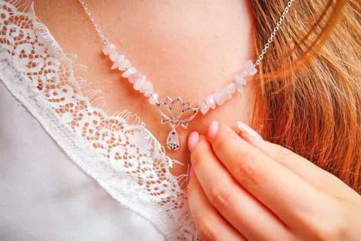 Návod na výrobu lotosového náhrdelníku