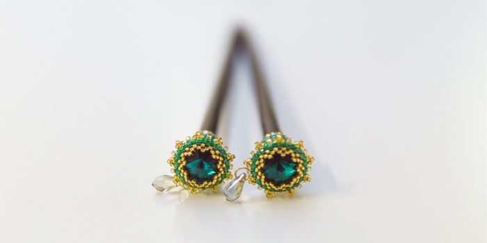 Návod na výrobu šperků pro princezny - Hůlky do vlasů pro Mulan