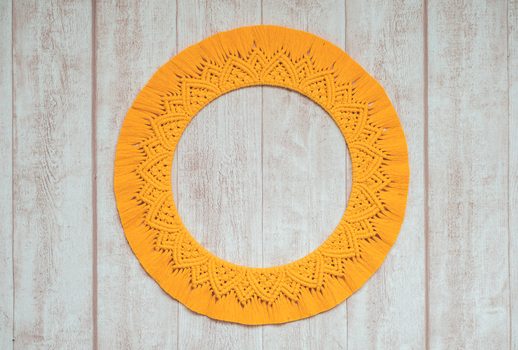 Návod na výrobu macramé mandaly