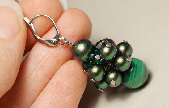 Návod na výrobu náušnic Locci