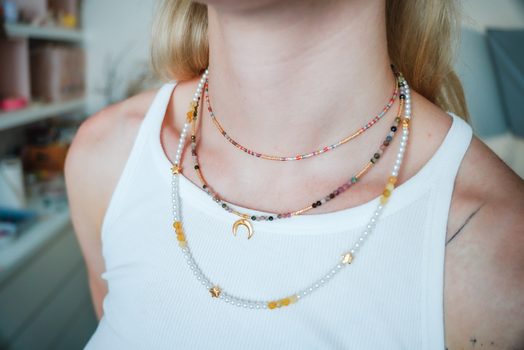 Návod na výrobu boho vrstveného náhrdelníku