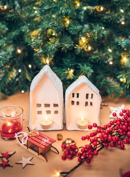 Návod na výrobu zasněžených domečků