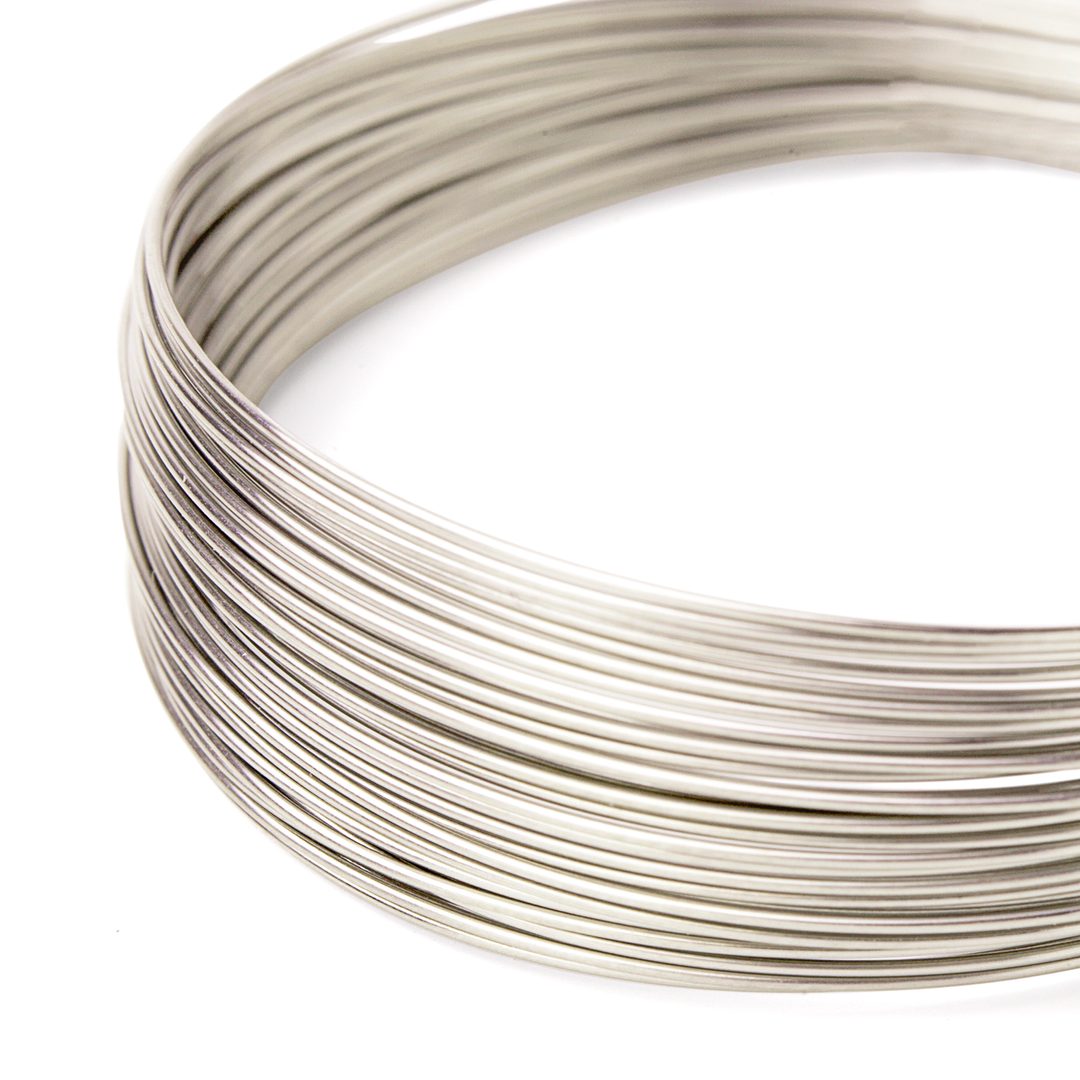 50cm 925 Sterling Silver Wire For Jewelry Making Beading Wire 0.7mm