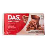 DAS Self-hardening clay 1kg terracotta | Manumi.eu
