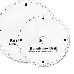 Kumihimo plates, disks and bobine