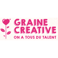 GRAINE CREATIVE Lot de 6 porte-clés rectangle transparents à décorer format  50 x 40 mm