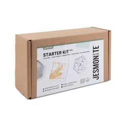 JESMONITE starter kit AC100 for a vase with a tray