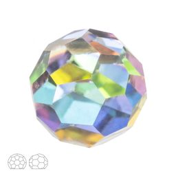 Preciosa MC nalepovací guľatý kameň 6mm Crystal Vitrail Medium