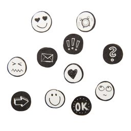 Scrapbookové samolepky čmáranice