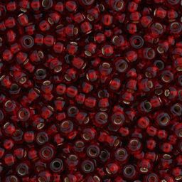 Rokajlové korálky - PRECIOSA rokajl 10/0 stříbrný průtah (97090) č. 86