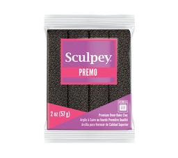 Sculpey PREMO black with glitter