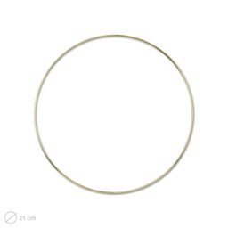 Metal ring for macramé 21cm