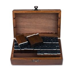 Set of wooden stamps 70 pcs