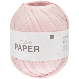 Rico design háčkovacia papierová priadza Creative paper odtieň 004 ružová