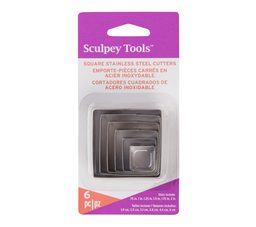 Sculpey set of cutters squares
