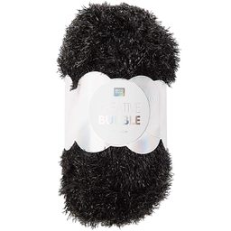 Rico design háčkovací příze na výrobu žínek Creative Bubble odstín 012 černá