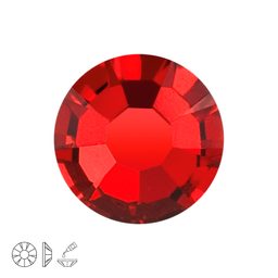 Preciosa MC glue-on chaton roses MAXIMA SS16 Siam