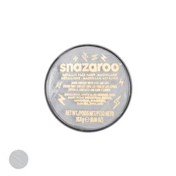 Snazaroo farba na tvár metalická vo farbe striebra 18ml